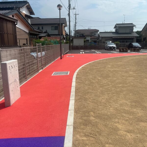 ゴムチップ舗装　ソフトグラウンド標準タイプ