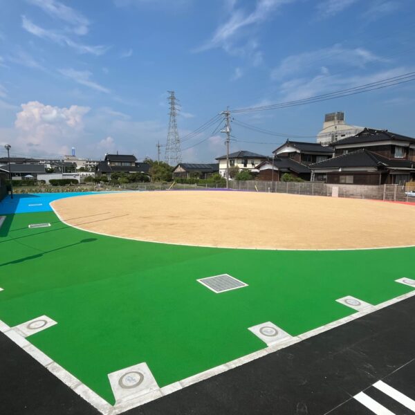 ゴムチップ舗装　ソフトグラウンド標準タイプ