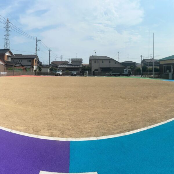 ゴムチップ舗装　ソフトグラウンド標準タイプ