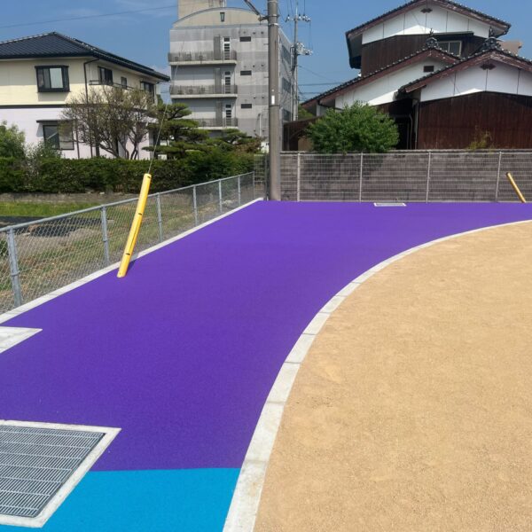 ゴムチップ舗装　ソフトグラウンド標準タイプ