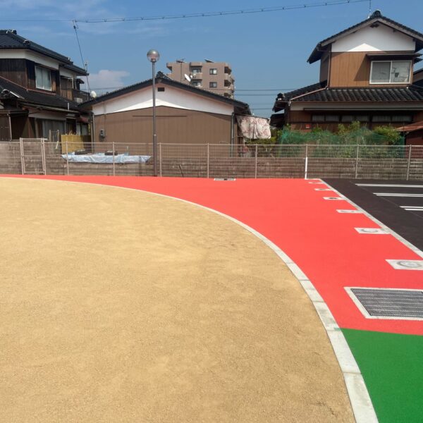 ゴムチップ舗装　ソフトグラウンド標準タイプ