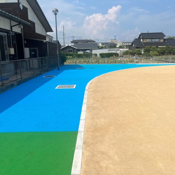 ゴムチップ舗装　ソフトグラウンド標準タイプ