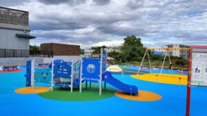 ゴムチップ舗装 ソフトグラウンド厚塗りタイプ