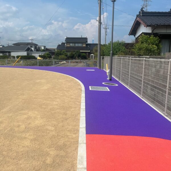 ゴムチップ舗装　ソフトグラウンド標準タイプ