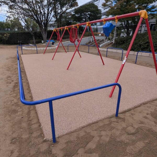 ゴムチップ舗装　ソフトグラウンド標準タイプ