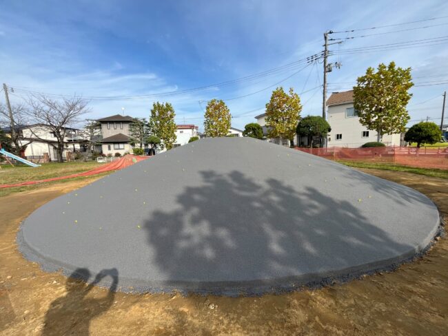 ゴムチップ舗装　ソフトグラウンド標準タイプ