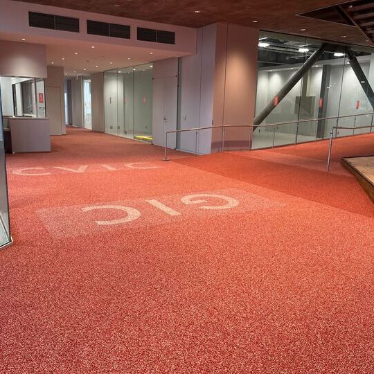 ソフトグラウンド標準タイプ　ゴムチップ　ゴムチップ舗装