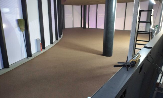 ソフトグラウンド標準タイプ　ゴムチップ　ゴムチップ舗装