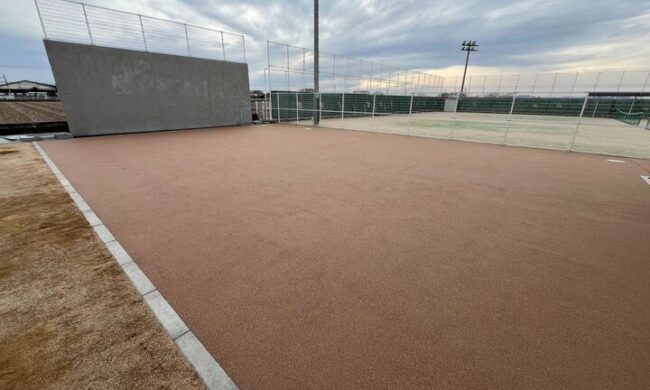 ゴムチップ舗装　ソフトグラウンド