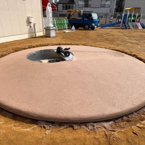 ゴムチップ舗装　ソフトグラウンド