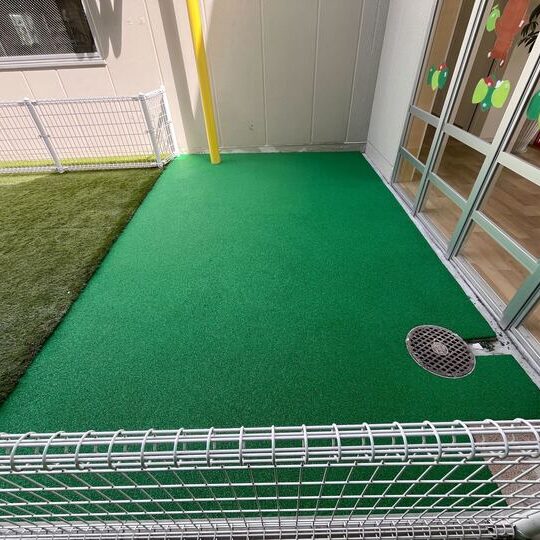 ゴムチップ舗装　ソフトグラウンド