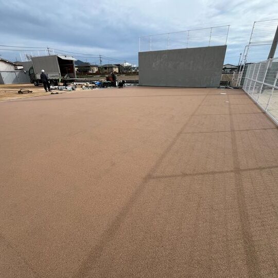 ゴムチップ舗装　ソフトグラウンド
