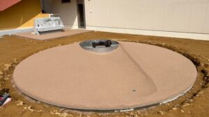 高知県高知市 ゴムチップ舗装 ソフトグラウンド