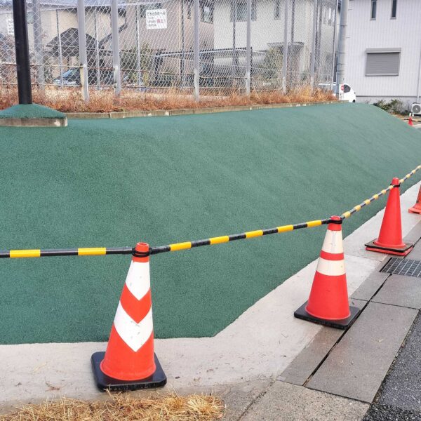 大阪府箕面市　ゴムチップ舗装