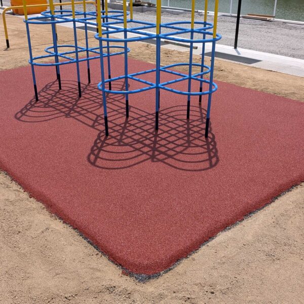 兵庫県播磨町ゴムチップ舗装