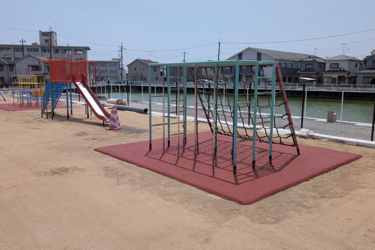 兵庫県播磨町 幼稚園3 兵庫県播磨町ゴムチップ舗装