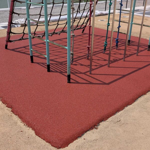 兵庫県播磨町ゴムチップ舗装