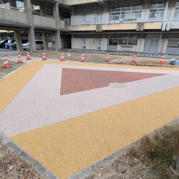 ゴムチップ舗装　ソフトグラウンド標準タイプ