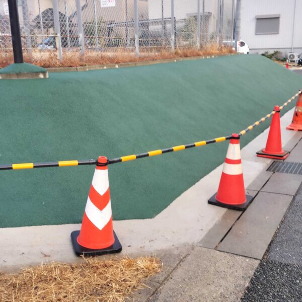 大阪府箕面市　ゴムチップ舗装
