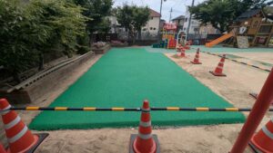 ゴムチップ舗装 ソフトグラウンド厚塗りタイプ