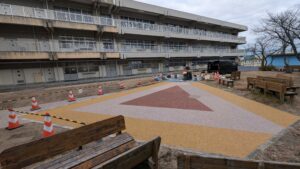 ゴムチップ舗装 ソフトグラウンド標準タイプ