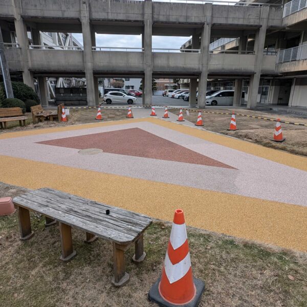 ゴムチップ舗装　ソフトグラウンド標準タイプ