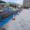 ゴムチップ舗装　標準タイプ　ゴム　ゴムチップ　公園　遊園地　舗装　遊歩道　クッション性　人にやさしい　広島県　テーマパーク