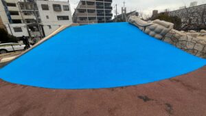 ゴムチップ舗装　ゴムチップ　ソフトグラウンド　ソフトグラウンド標準タイプ　現場施工　公園　兵庫県　神戸市　クッション性　子供　遊び　お出かけ　